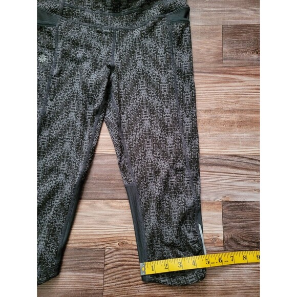 ATHLETA WOMENS SIZE XS BE FREE NICKERS CROPPED LEGGINGS PANTS EUC 983260 - Picture 2 of 9